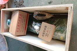 Electric hoist exported to Oman packaging2