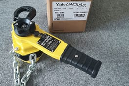Yale level hoists were sent to Mongolia3