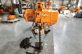 3T Elektrokettenzug mit geringer Bauhöhe