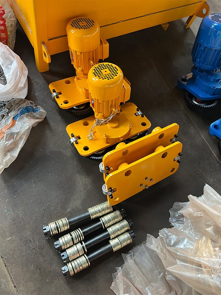 Electric Wire Rope Hoist and H beam Exported to Malawi2 2