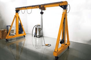 Adjustable Height Portable Gantry Crane Motorized Type1