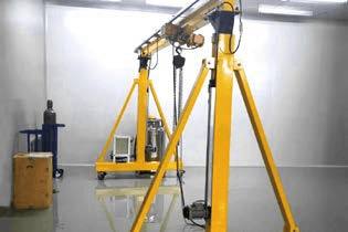 Adjustable Height Portable Gantry Crane Motorized Type2