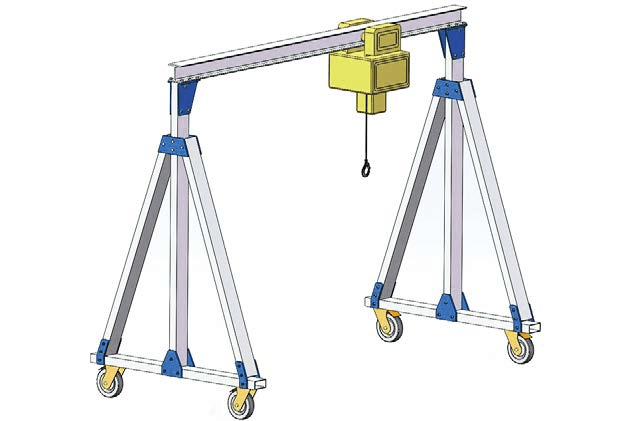 Aluminum Portable Gantry Crane LT 1 Type1