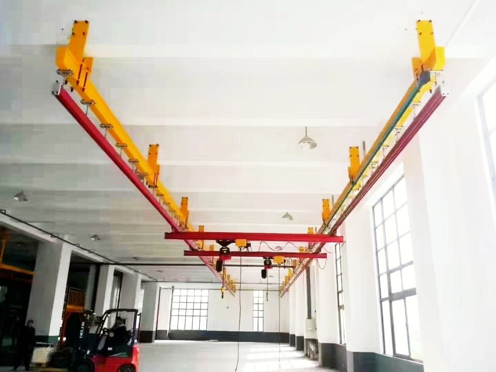 Application ceiling mounted overhead crane