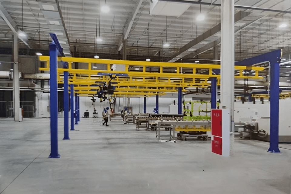 Free Standing Bridge Crane2