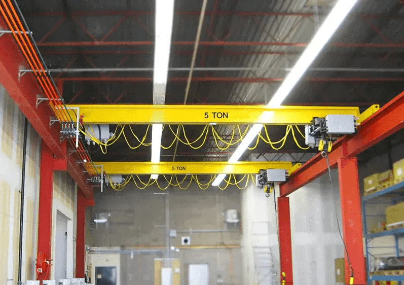 Free Standing Top Running Workstation Bridge Crane