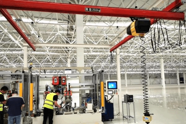 single girder workstation bridge crane