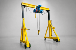 Adjustable Height Portable Gantry Crane menu