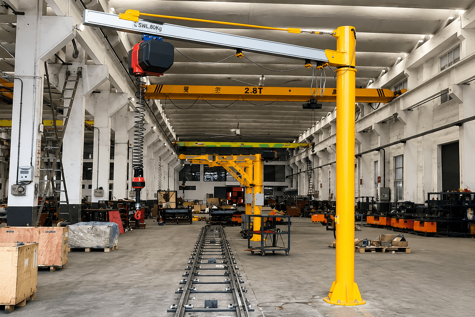 Aluminum Jib Crane4 2