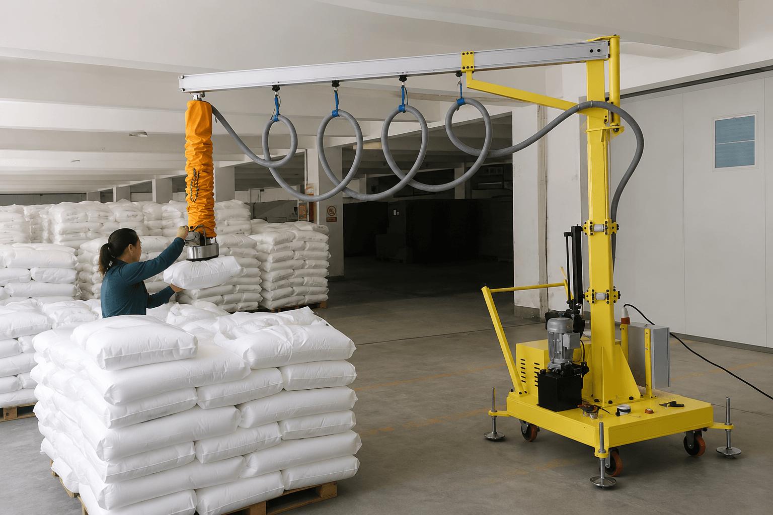Vacuum Tube Lifters Application
